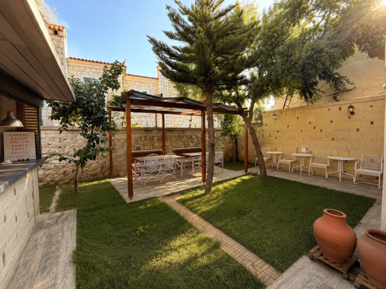 Garden at No Onbir Alacati boutique hotel